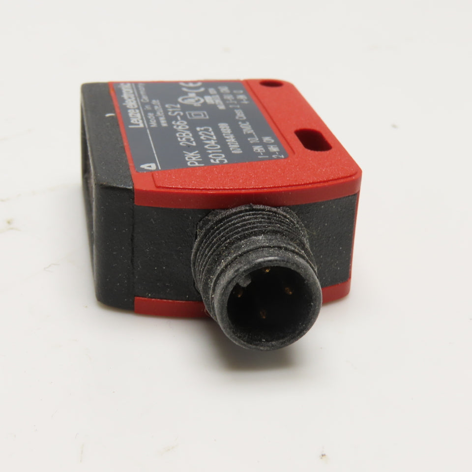 Leuze PRK 25B/66-S12 Polarized Retro-Reflective Photoelectric Sensor 10...30VDC