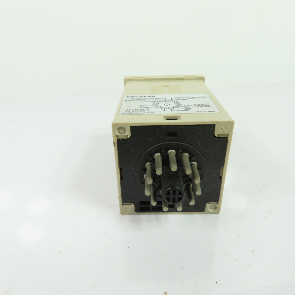 Omron E2C-AK4A Proximity Switch Amplifier AC 100-240V 11-Pin Plug-In
