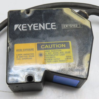 Keyence LK-G152 Laser Displacement Sensor Head High Accuracy 150mm