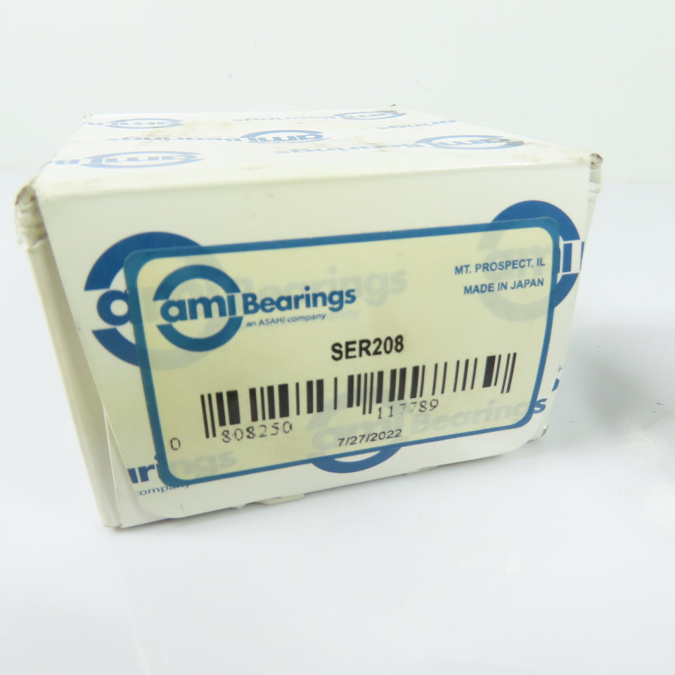 AMI Bearings SER208 Cylindrical Insert Ball Bearing 40mm Bore NEW