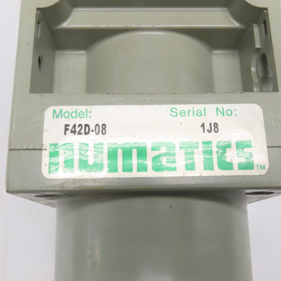 Numatics F42D-08 1" NPT Coalescing Air Filter Housing Only