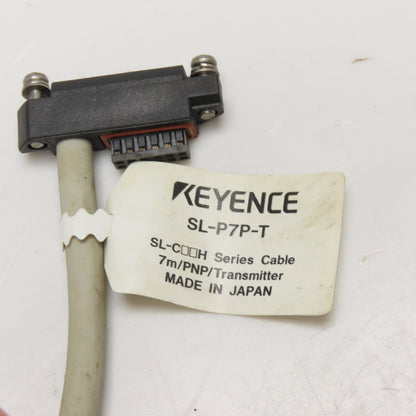 Keyence SL-P7P-T SL-C Series PNP Transmitter Sensor Cable 7m