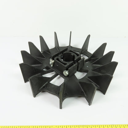 370427 14-Blade Plastic Replacement Motor Cooling Fan 8-1/8" OD