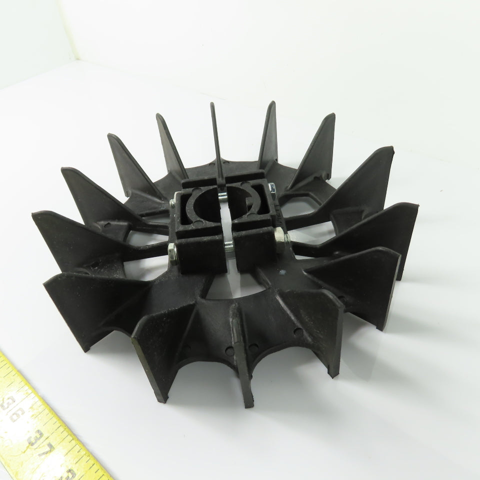 370427 14-Blade Plastic Replacement Motor Cooling Fan 8-1/8" OD