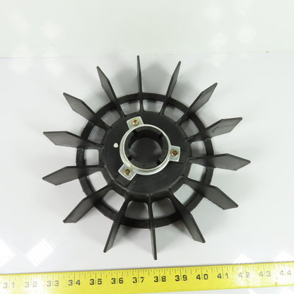 14-Blade Electric Motor Cooling Fan 9-7/8" OD 1.65" ID