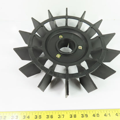 14-Blade Electric Motor Cooling Fan 9-7/8" OD 1.65" ID