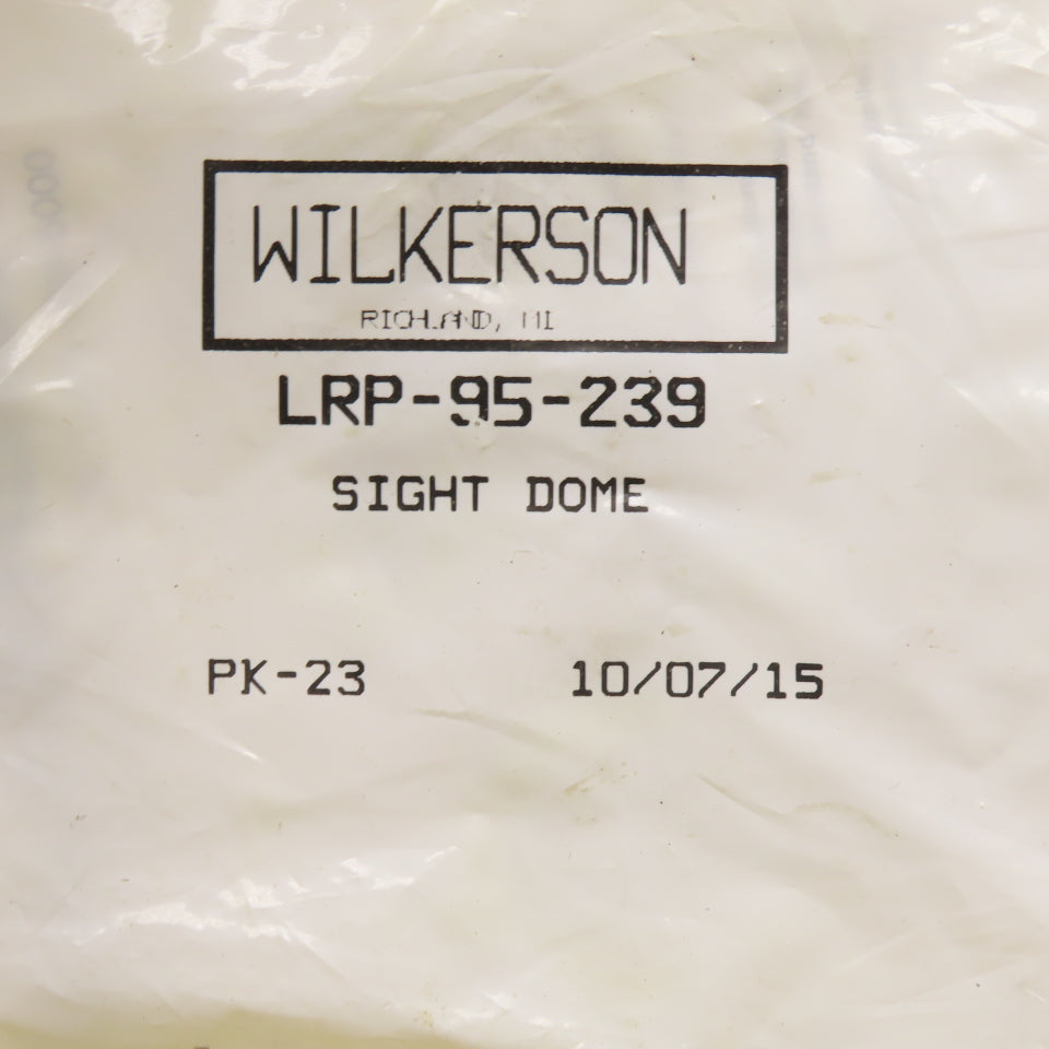 Wilkerson LRP-95-239 Lubricator Sight Dome Repair Kit