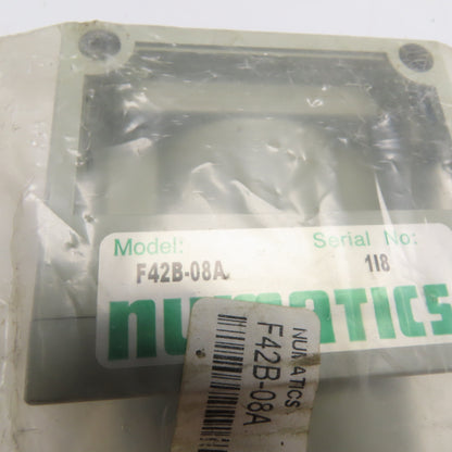 Numatics F42B-08A High Flow Air Line Filter Assembly 1" NPT