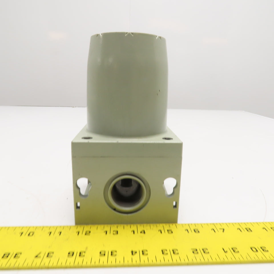 Numatics F42B-08A High Flow Air Line Filter Assembly 1" NPT Used