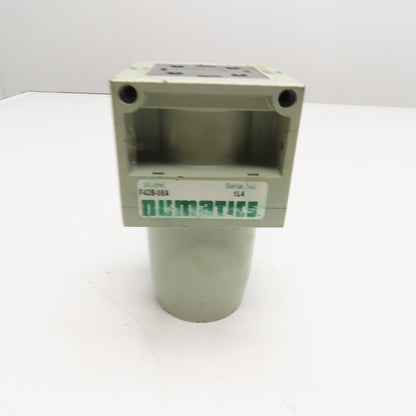 Numatics F42B-08A High Flow Air Line Filter Assembly 1" NPT Used