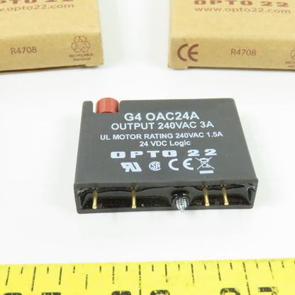 Opto 22 G4OAC24A AC Output Module 240VAC 3A 24VDC Logic Lot Of 2