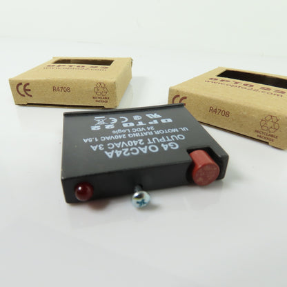 Opto 22 G4OAC24A AC Output Module 240VAC 3A 24VDC Logic Lot Of 2