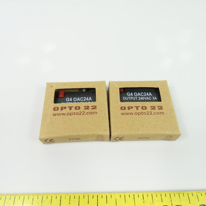 Opto 22 G4OAC24A AC Output Module 240VAC 3A 24VDC Logic Lot Of 2