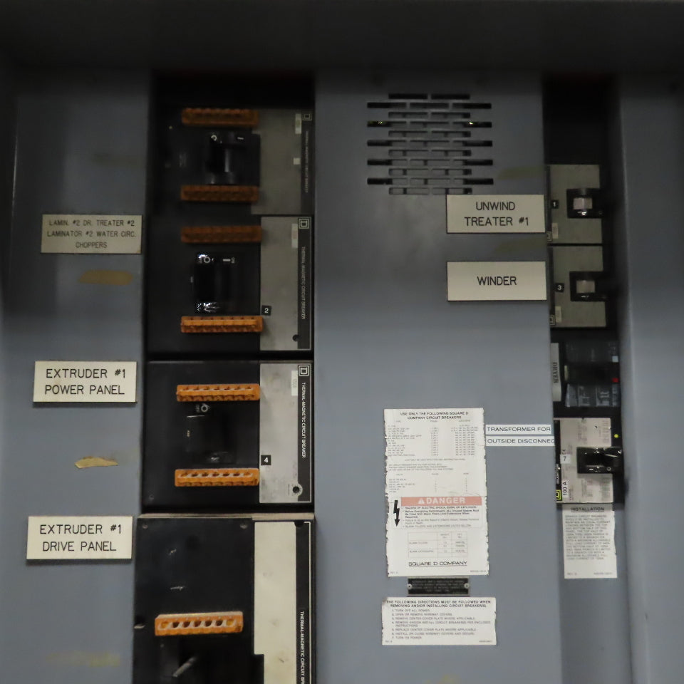 Square D QED 5000A Power Style Switchboard 480Y/277V 3Ph 4W