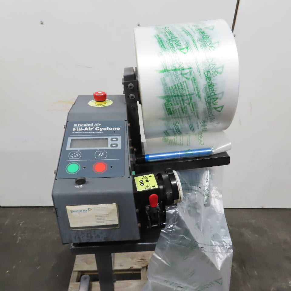 Sealed Air Fill-Air Cyclone Inflatable Packaging System 1Ph 100-240V W/ Stand