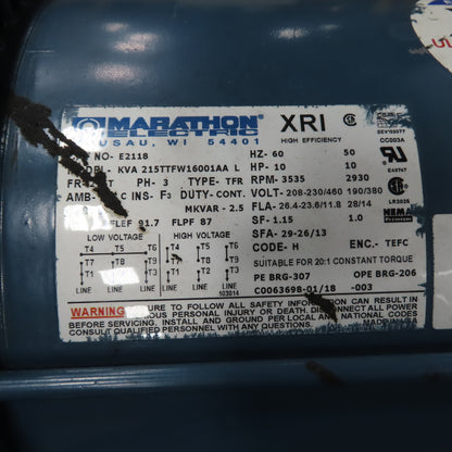 Aurora 344A-BF 10Hp 150l/Min 208-230/460V 3Ph Horizontal Centrifugal Pump