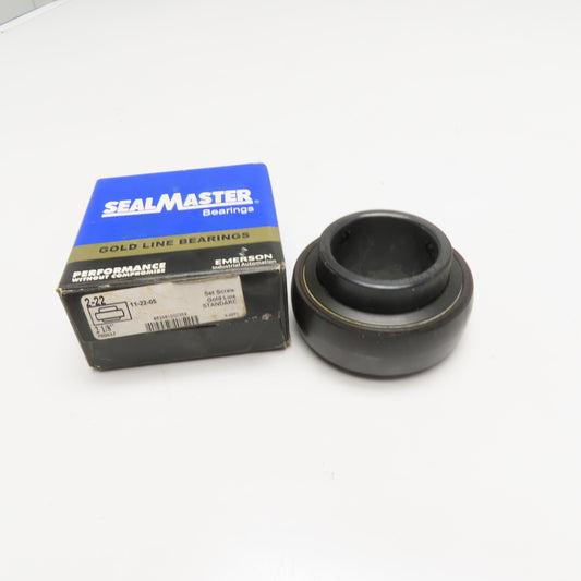 Sealmaster 700037 2-22 2-1/8" Set Screw Gold Line Standard Bearing Insert