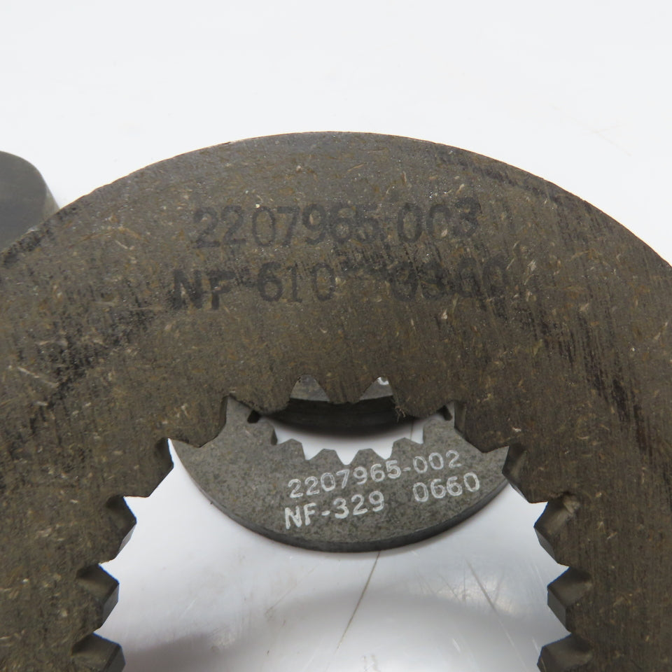 2207965  Internal Spline Friction Discs NF 329 NF 610 Lot of 4