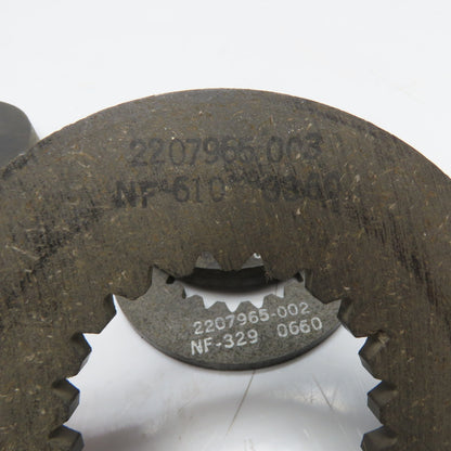 2207965  Internal Spline Friction Discs NF 329 NF 610 Lot of 4