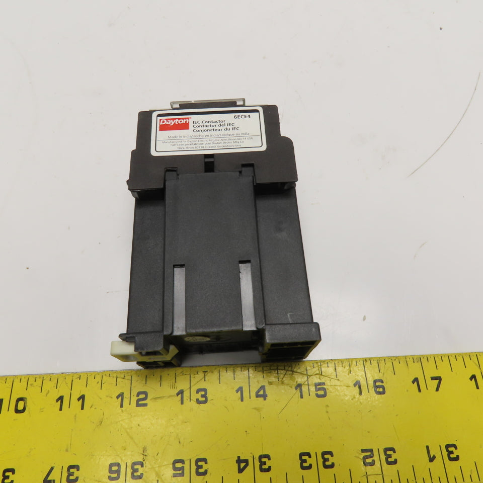 Dayton TX4D2BD 6ECE4 9A 4-Pole IEC Contactor 24VDC