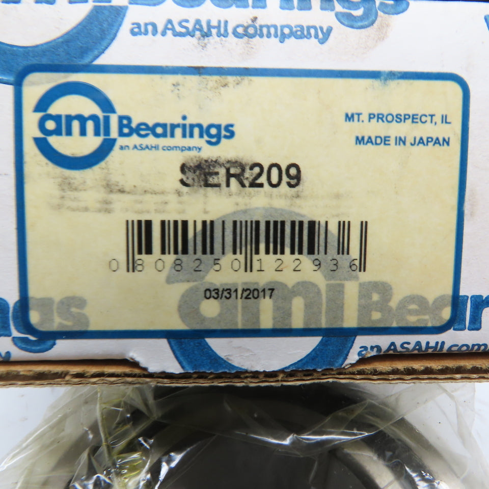 AMI Bearings SER209 1-3/4" Set Screw Locking Insert Bearing