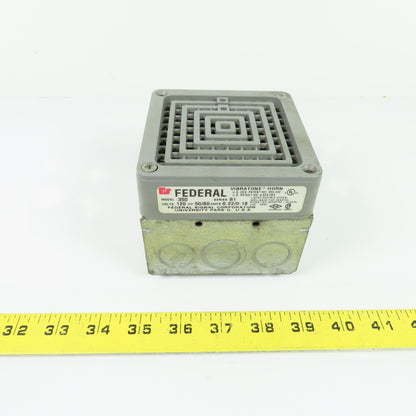 Federal Signal Model 350 Vibratone Horn 120VAC 0.22A Ser B1