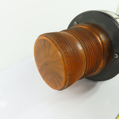 Federal Signal AV1 Amber Audio / Visual Light 120VAC 60Hz 0.27A
