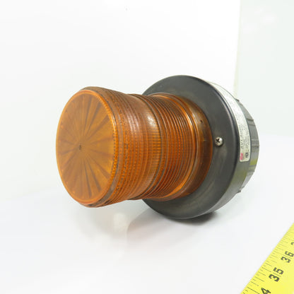 Federal Signal AV1 Amber Audio / Visual Light 120VAC 60Hz 0.27A