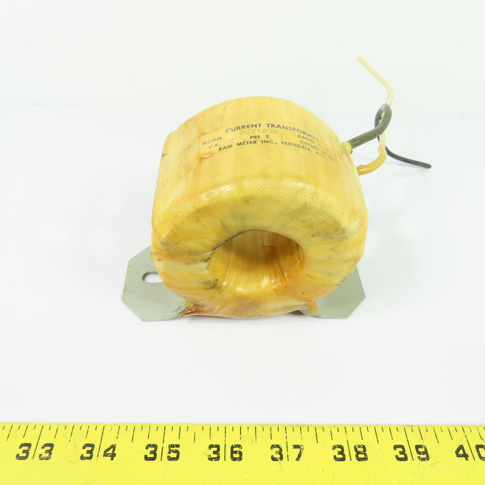 Ram Meter Inc. 2CT120B Current Transformer 20/5 Ratio 2VA 25-400Hz
