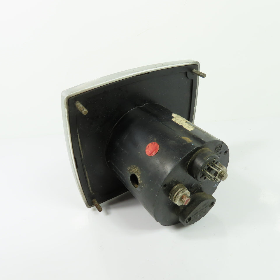 General Electric A-C Amperes Panel Meter 0-20A