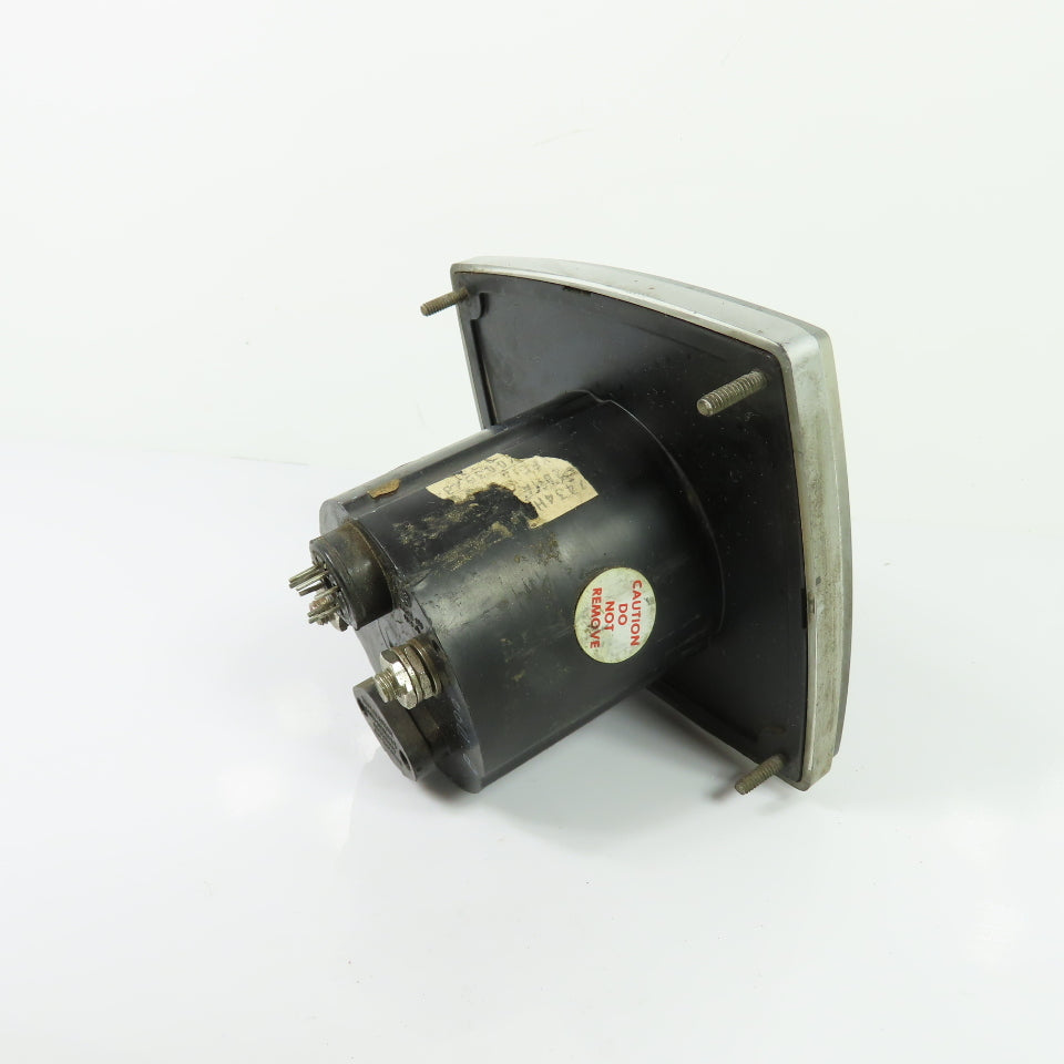 General Electric A-C Amperes Panel Meter 0-20A