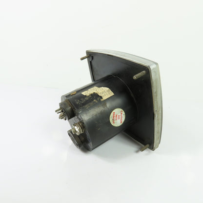 General Electric A-C Amperes Panel Meter 0-20A
