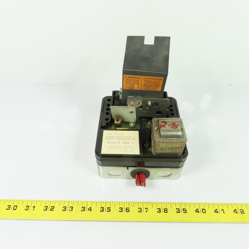 Honeywell R485B1000 Protectorelay Flame Control Relay 120V 3s Response