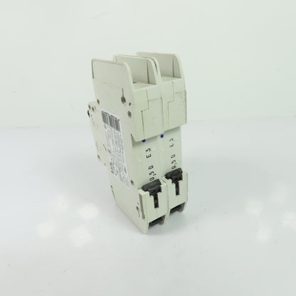 Eaton FAZ-D0,5/1-NA Circuit Breaker 0.5A 1-Pole 277VAC 48VDC Lot Of 2