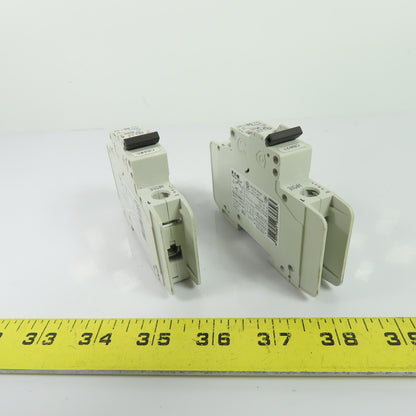 Eaton FAZ-D8/1-NA Circuit Breaker 1-Pole 8A 277VAC 48VDC Lot Of 2