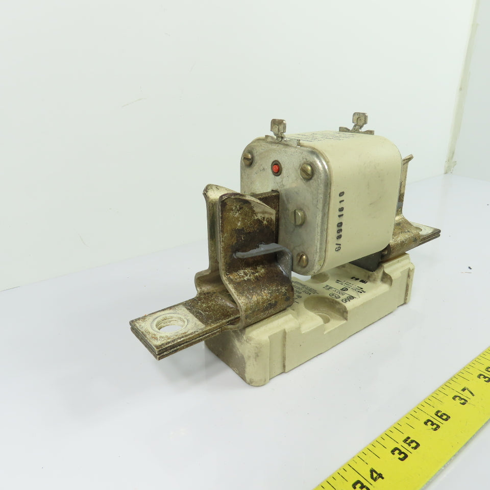 Siemens 3NC8434-3 SITOR Semiconductor Fuse 500A 660VAC 440VDC W/ 3NH7420 Base