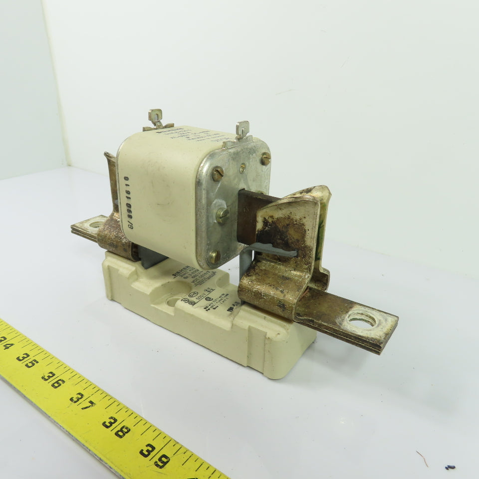 Siemens 3NC8434-3 SITOR Semiconductor Fuse 500A 660VAC 440VDC W/ 3NH7420 Base