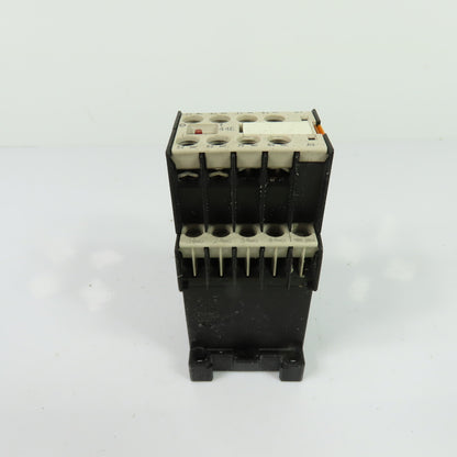 Siemens 3TH2040-0AK6 4-Pole Control Relay W/ 3TX4404-0A Auxiliary 110/120V Coil