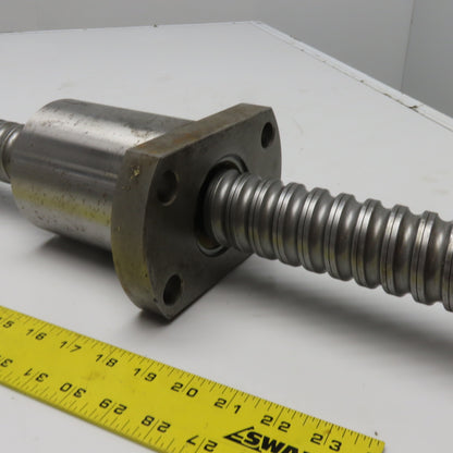THK 50mm Single Start 15mm Lead Ball Screw W/ Nut BTK5016B 1700mm OAL
