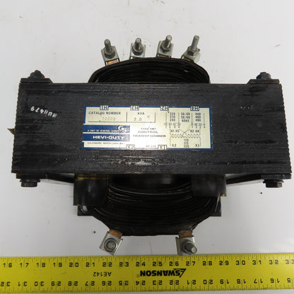 Hevi-Duty T3000 3.0kVA SMT Control Transformer 220-480V Pri 110-120V Sec