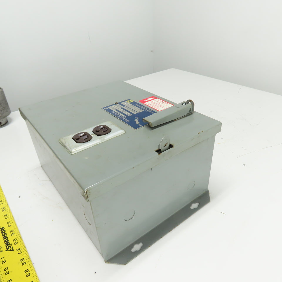 Square D SK5271W Transformer Disconnect 2kVA 230/460V to 115V 2000VA @60Hz
