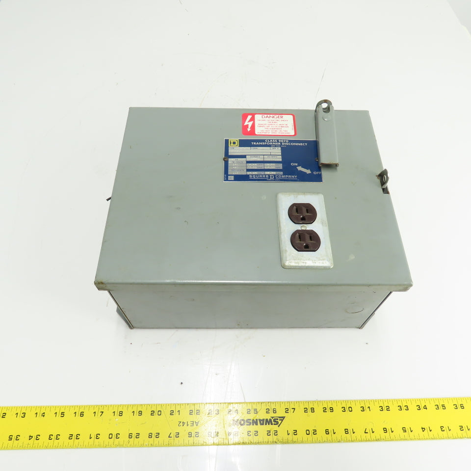 Square D SK5271W Transformer Disconnect 2kVA 230/460V to 115V 2000VA ...