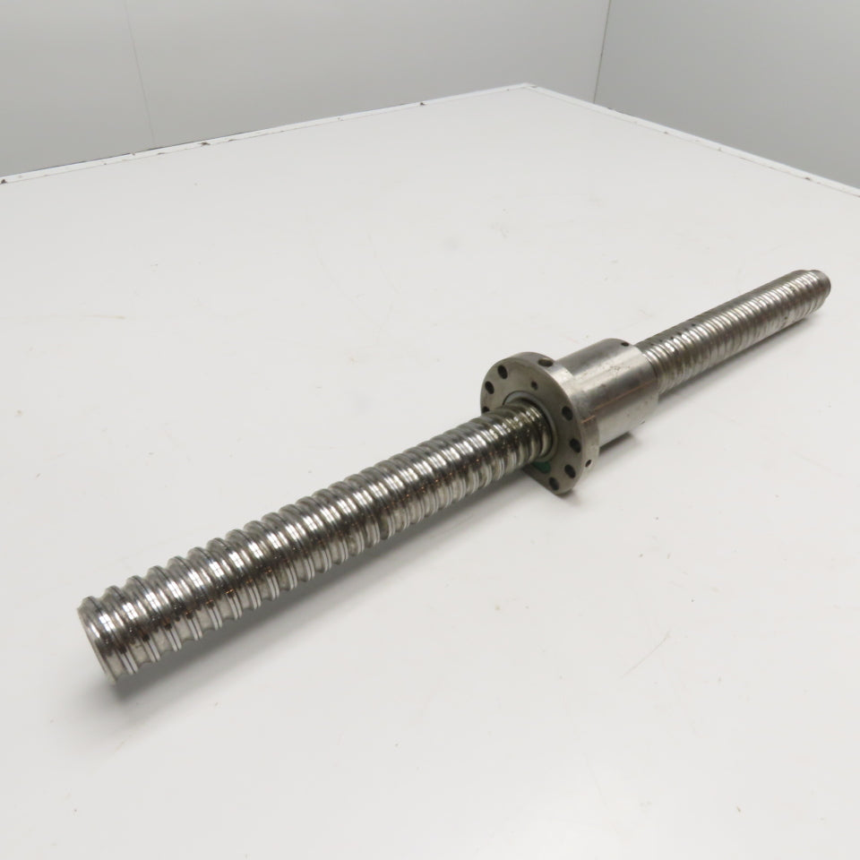 Hiwin 40mm OD Single Start 10 Lead Ball Screw 1210mm Ball Nut SB00GM1019