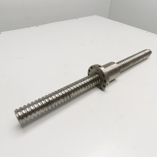 Hiwin 40mm OD Single Start 10 Lead Ball Screw 1210mm Ball Nut SB00GM1019