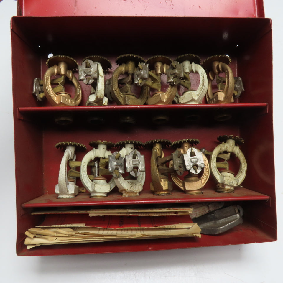 Automatic 38B Misc. Melting Alloy Fusible Link Sprinkler Heads Wrench & Box