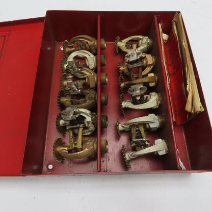 Automatic 38B Misc. Melting Alloy Fusible Link Sprinkler Heads Wrench & Box