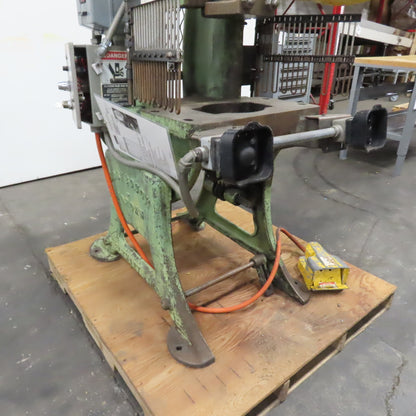 Lashbough Jordan No.3 22 Ton Mechanical OBI Punch Press 3HP 208/416V 2.5" Stroke