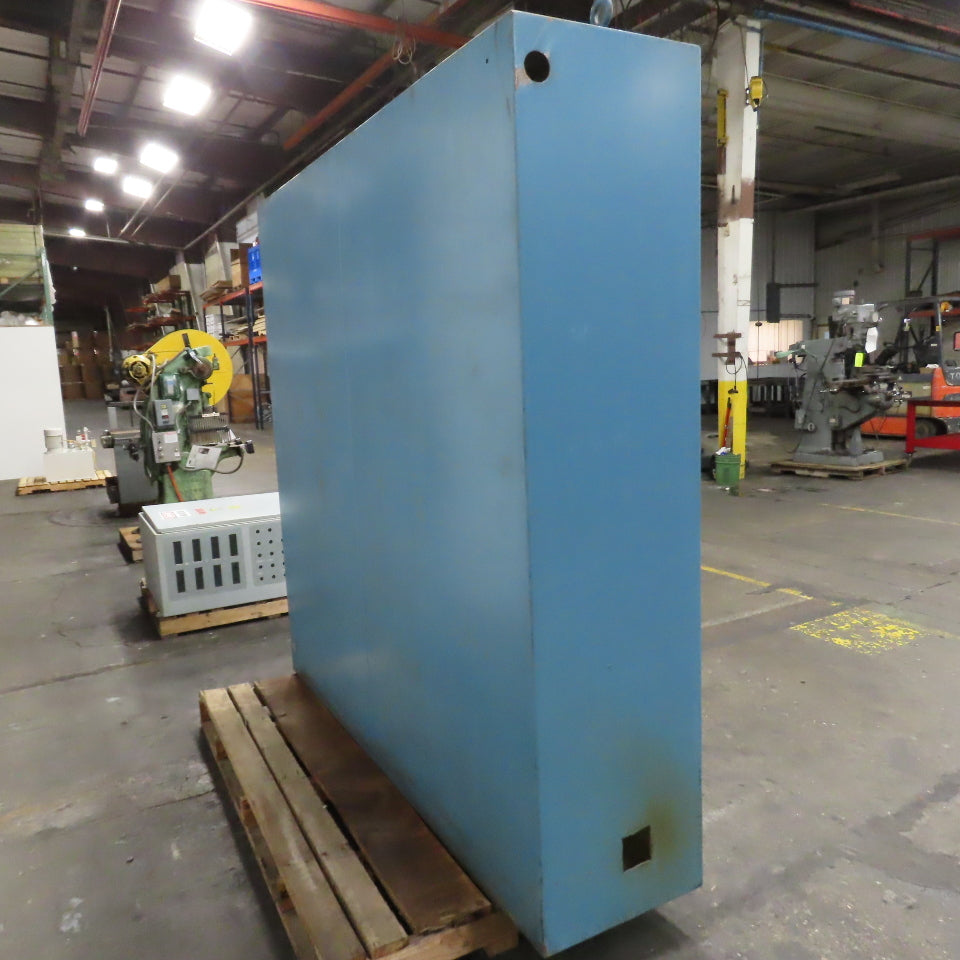 84" x 87" x 20" Free Standing Electrical Enclosure Back Plate Buttons Disconnect