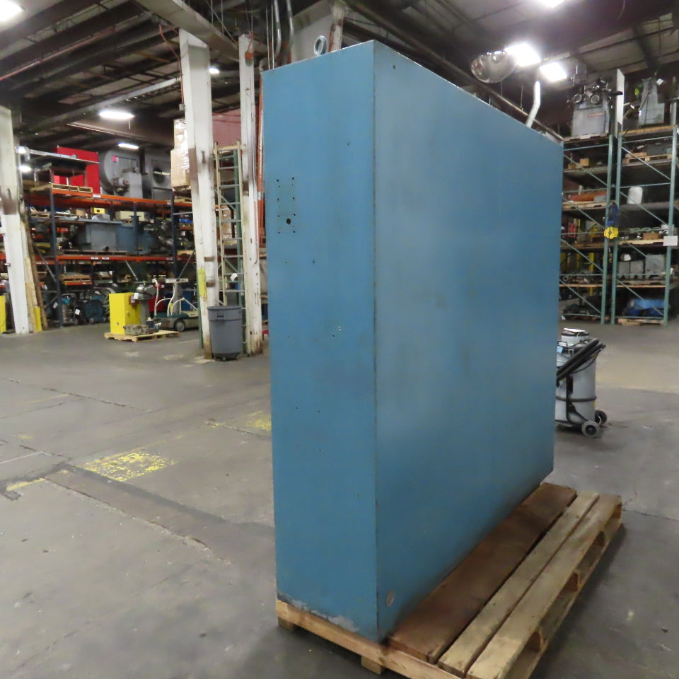 84" x 87" x 20" Free Standing Electrical Enclosure Back Plate Buttons Disconnect