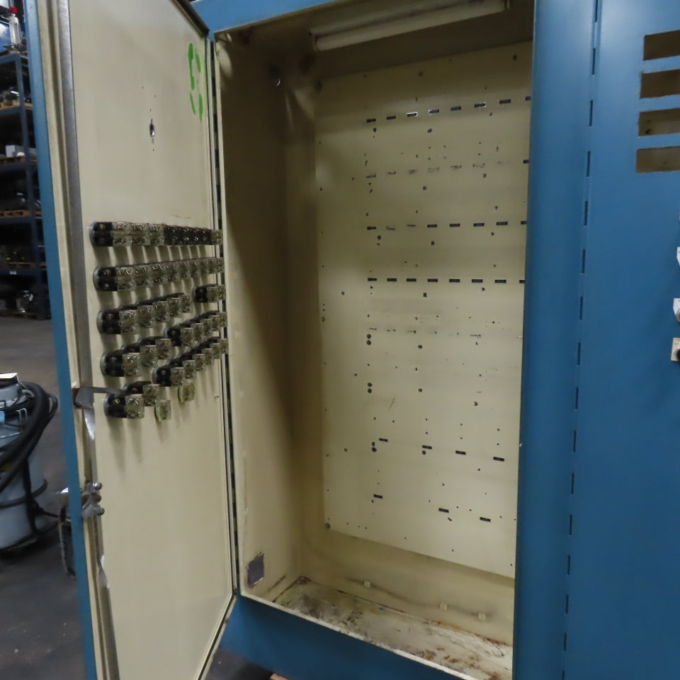 84" x 87" x 20" Free Standing Electrical Enclosure Back Plate Buttons Disconnect